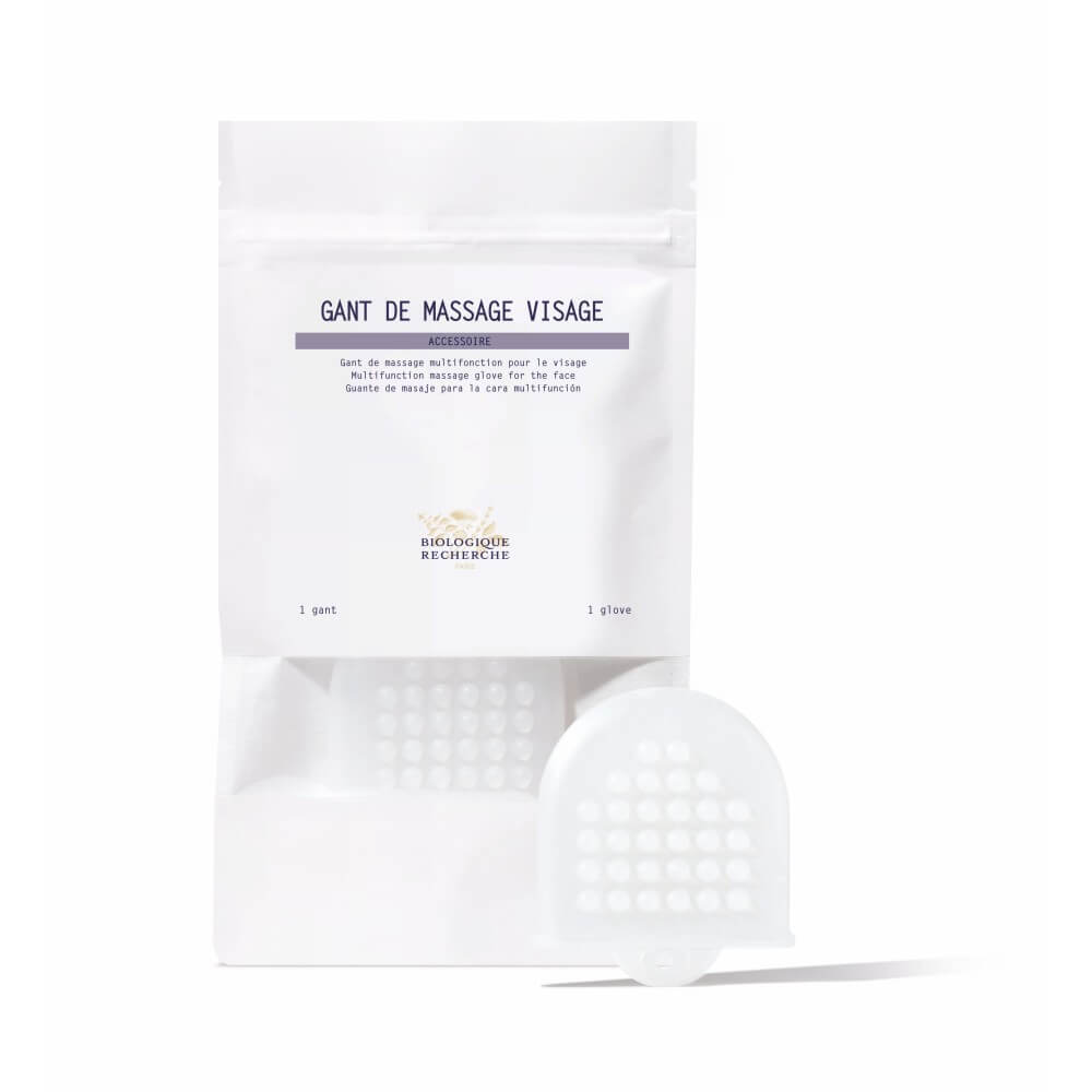 Masažinė pirštinė veidui